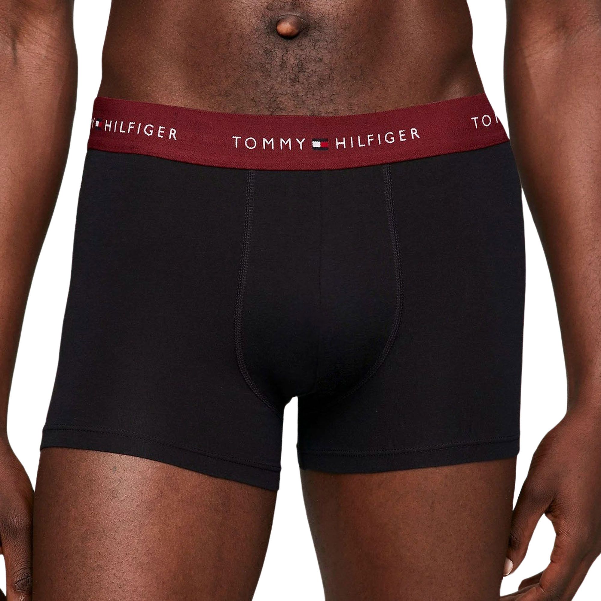 HUGO BOSS Bold trunks (3-pack), heren boxers kort, lichtblauw, donkerblauw, blauw dessin